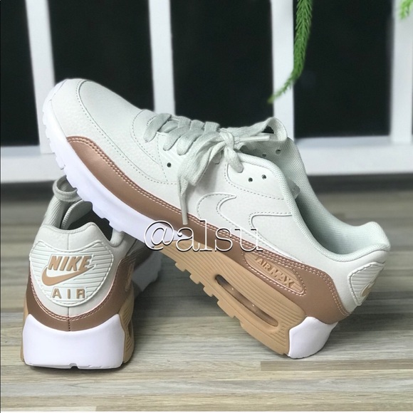 NWT Nike Air Max 90 Ultra SE Light Bone WMNS - Picture 5 of 8